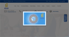 Desktop Screenshot of ghazanfarbank.com